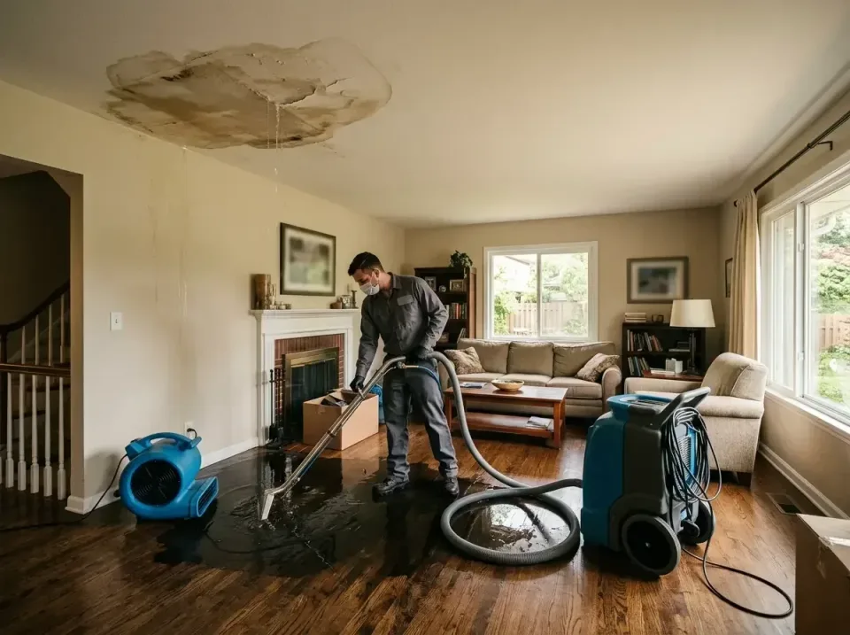 attic-pipe-burst-ceiling-drip-008 — frequently asked questions, Water Damage Restoration & Carpet Care in Central, LA